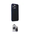ieg™ iPhone 15 Pro Max Kılıf Çekirdek Yansıma Prime - Siyah Vanessa Magic Hayalet Cam