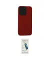 ieg™ iPhone 15 Pro Max Kılıf Doruk Asil Koleksiyonu - Şeffaf Pasifik Cam Ekran Koruyucu