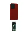 ieg™ iPhone 15 Pro Max Kılıf Doruk Asil Koleksiyonu - Siyah 360 Mat Full Body Arka Koruyucu