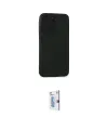 ieg™ iPhone 15 Pro Max Kılıf Doruk Asil Koleksiyonu - Siyah Bilvis 0.18mm Plus Cam Ekran Koruyucu
