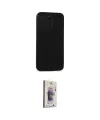 ieg™ iPhone 15 Pro Max Kılıf Doruk Asil Koleksiyonu - Siyah Bilvis 3D Cam Ekran Koruyucu