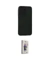 ieg™ iPhone 15 Pro Max Kılıf Doruk Asil Koleksiyonu - Siyah Bilvis 3D Cam Ekran Koruyucu