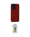 ieg™ iPhone 15 Pro Max Kılıf Doruk Asil Koleksiyonu - Siyah Polymer Nano Ekran Koruyucu