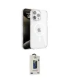 ieg™ iPhone 15 Pro Max Kılıf Doruk Doku Özel Seri - Siyah Bilvis Hayalet Cam Ekran Koruyucu