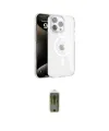 ieg™ iPhone 15 Pro Max Kılıf Doruk Doku Özel Seri - Siyah Joko Magic 5D Hayalet Cam