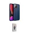 ieg™ iPhone 15 Pro Max Kılıf Doruk Klasik Özel Seri - Siyah Bilvis 3D Cam Ekran Koruyucu