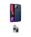 ieg™ iPhone 15 Pro Max Kılıf Doruk Klasik Özel Seri - Siyah Vanessa Magic Hayalet Cam