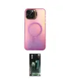 ieg™ iPhone 15 Pro Max Kılıf Doruk Klasik Prime - Siyah 360 Mat Full Body Arka Koruyucu