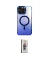 ieg™ iPhone 15 Pro Max Kılıf Doruk Klasik Prime - Siyah Bilvis 3D Cam Ekran Koruyucu