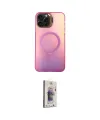 ieg™ iPhone 15 Pro Max Kılıf Doruk Klasik Prime - Siyah Bilvis 3D Cam Ekran Koruyucu