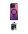ieg™ iPhone 15 Pro Max Kılıf Doruk Klasik Prime - Siyah Vanessa Magic Cam