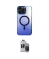 ieg™ iPhone 15 Pro Max Kılıf Doruk Klasik Prime - Siyah Vanessa Magic Hayalet Cam