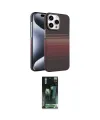 ieg™ iPhone 15 Pro Max Kılıf Doruk Serisi - Şeffaf 360 Full Body Arka Koruyucu