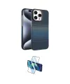 ieg™ iPhone 15 Pro Max Kılıf Doruk Serisi - Siyah 3D Antistatik Seramik Nano Ekran Koruyucu