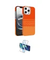 ieg™ iPhone 15 Pro Max Kılıf Doruk Serisi - Siyah 3D Antistatik Seramik Nano Ekran Koruyucu