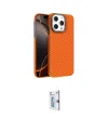 ieg™ iPhone 15 Pro Max Kılıf Doruk Serisi - Siyah Bilvis 0.18mm Plus Cam Ekran Koruyucu