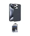 ieg™ iPhone 15 Pro Max Kılıf Doruk Serisi - Siyah Vanessa Magic Cam