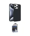 ieg™ iPhone 15 Pro Max Kılıf Doruk Serisi - Siyah Vanessa Magic Cam