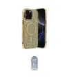 ieg™ iPhone 15 Pro Max Kılıf Eksen Çizgi - Siyah Joko Magic 5D Cam