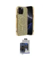 ieg™ iPhone 15 Pro Max Kılıf Eksen Çizgi - Siyah Vanessa Magic Cam