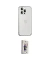 ieg™ iPhone 15 Pro Max Kılıf Eksen Form Serisi - Siyah Bilvis 3D Cam Ekran Koruyucu