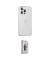 ieg™ iPhone 15 Pro Max Kılıf Eksen Form Serisi - Siyah Bilvis 3D Cam Ekran Koruyucu