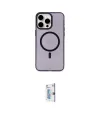 ieg™ iPhone 15 Pro Max Kılıf Eksen Işık Prime - Siyah Bilvis 0.18mm Plus Cam Ekran Koruyucu