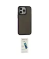 ieg™ iPhone 15 Pro Max Kılıf Eksen Işık - Şeffaf Pasifik Cam Ekran Koruyucu