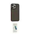 ieg™ iPhone 15 Pro Max Kılıf Eksen Işık - Şeffaf Pasifik Cam Ekran Koruyucu