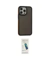 ieg™ iPhone 15 Pro Max Kılıf Eksen Işık - Şeffaf Pasifik Cam Ekran Koruyucu
