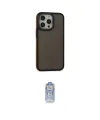 ieg™ iPhone 15 Pro Max Kılıf Eksen Işık - Siyah Joko Magic 5D Cam