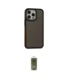 ieg™ iPhone 15 Pro Max Kılıf Eksen Işık - Siyah Joko Magic 5D Hayalet Cam