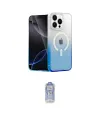 ieg™ iPhone 15 Pro Max Kılıf Eksen Minimal Özel Seri - Siyah Joko Magic 5D Cam