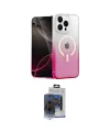 ieg™ iPhone 15 Pro Max Kılıf Eksen Minimal Özel Seri - Siyah Vanessa Magic Cam