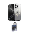 ieg™ iPhone 15 Pro Max Kılıf Eksen Minimal Özel Seri - Siyah Vanessa Magic Cam