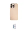 ieg™ iPhone 15 Pro Max Kılıf Eksen Prime - Siyah Bilvis 0.18mm Plus Cam Ekran Koruyucu