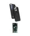 ieg™ iPhone 15 Pro Max Kılıf İz Işık Koleksiyonu - Şeffaf 360 Full Body Arka Koruyucu
