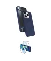 ieg™ iPhone 15 Pro Max Kılıf İz Işık Koleksiyonu - Siyah 3D Antistatik Seramik Nano Ekran Koruyucu