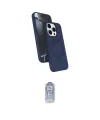 ieg™ iPhone 15 Pro Max Kılıf İz Işık Koleksiyonu - Siyah Joko Magic 5D Cam