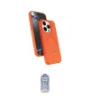 ieg™ iPhone 15 Pro Max Kılıf İz Işık Koleksiyonu - Siyah Joko Magic 5D Cam