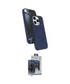 ieg™ iPhone 15 Pro Max Kılıf İz Işık Koleksiyonu - Siyah Vanessa Magic Cam