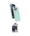 ieg™ iPhone 15 Pro Max Kılıf İz Işık Koleksiyonu - Siyah Vanessa Magic Cam