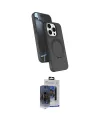ieg™ iPhone 15 Pro Max Kılıf İz Işık Koleksiyonu - Siyah Vanessa Magic Cam