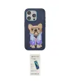 ieg™ iPhone 15 Pro Max Kılıf İz Minimal Koleksiyonu - Şeffaf Pasifik Cam Ekran Koruyucu