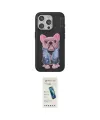 ieg™ iPhone 15 Pro Max Kılıf İz Minimal Koleksiyonu - Şeffaf Pasifik Cam Ekran Koruyucu