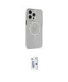 ieg™ iPhone 15 Pro Max Kılıf Kıvılcım Asil Özel Seri - Siyah Bilvis 0.18mm Plus Cam Ekran Koruyucu