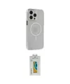 ieg™ iPhone 15 Pro Max Kılıf Kıvılcım Asil Özel Seri - Siyah Polymer Nano Ekran Koruyucu