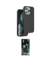 ieg™ iPhone 15 Pro Max Kılıf Kıvılcım Çizgi Serisi - Şeffaf 360 Full Body Arka Koruyucu