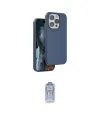 ieg™ iPhone 15 Pro Max Kılıf Kıvılcım Çizgi Serisi - Siyah Joko Magic 5D Cam