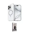 ieg™ iPhone 15 Pro Max Kılıf Kıvılcım Form Prime - Siyah Bilvis Hayalet Cam Ekran Koruyucu